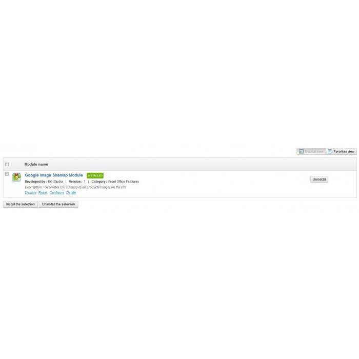google image sitemap prestashop addons