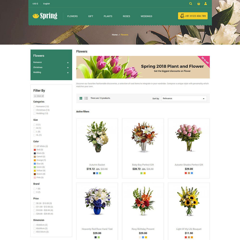 theme - Regali, Fiori & Feste - Fiore di primavera - Negozio di articoli da regalo di - 4
