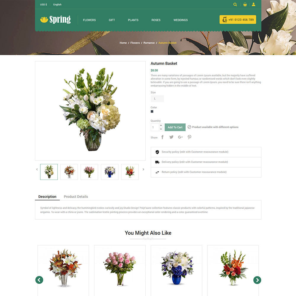 theme - Regali, Fiori & Feste - Fiore di primavera - Negozio di articoli da regalo di - 6