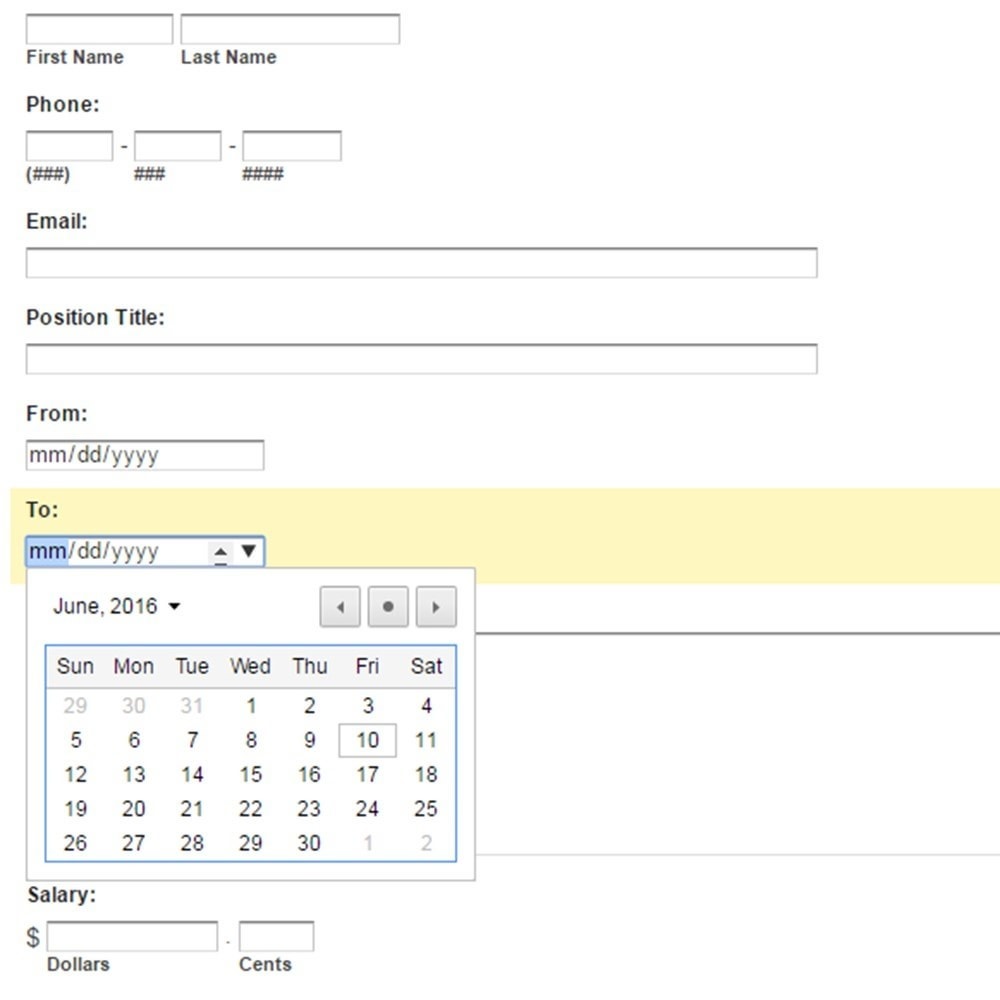 job employment application form prestashop addons 7 11 application form